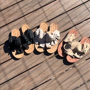 BUNDLE  Women's Sandals with CUTE Bow Detail